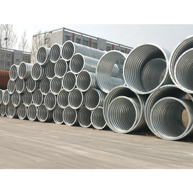 Galvanized Corrugated Metal Culverts Used for Bridge