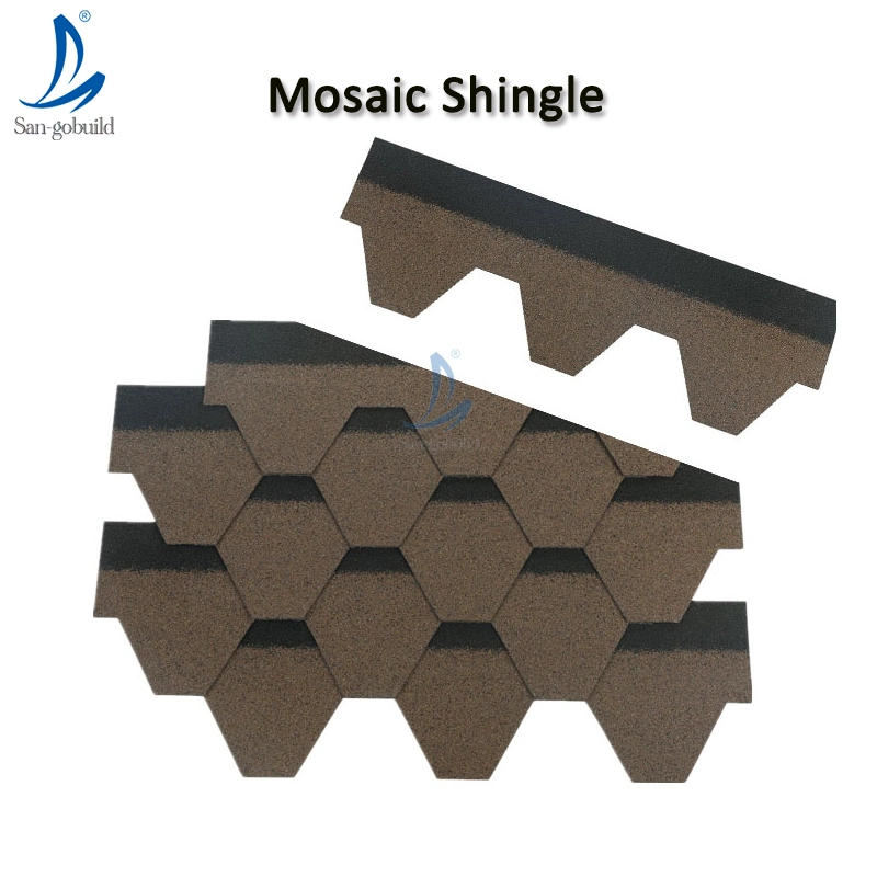 Indonesia Asphalt Roofing Shingles Architectural Roof Types Landmark Building Durable Roof Tiles