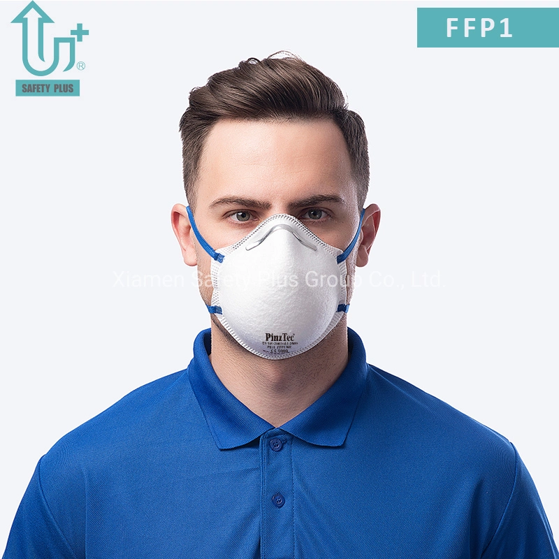 FFP1 Nr Clasificación filtro Máscara de protección de la cara profesión transpirable en forma de copa de las vías respiratorias Mascarilla respirador de seguridad