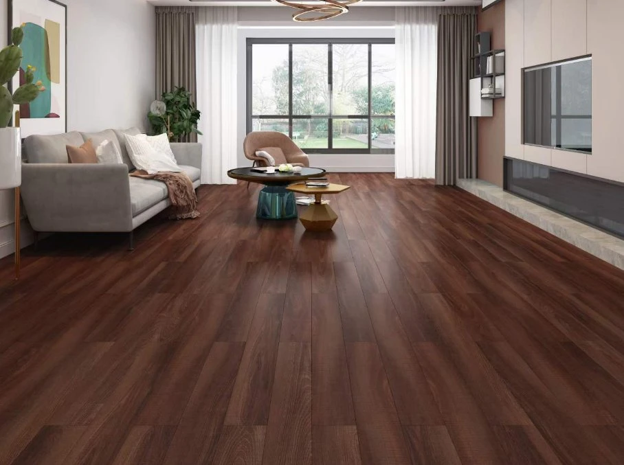 Pavimento laminado MDF de 12 mm com alta qualidade