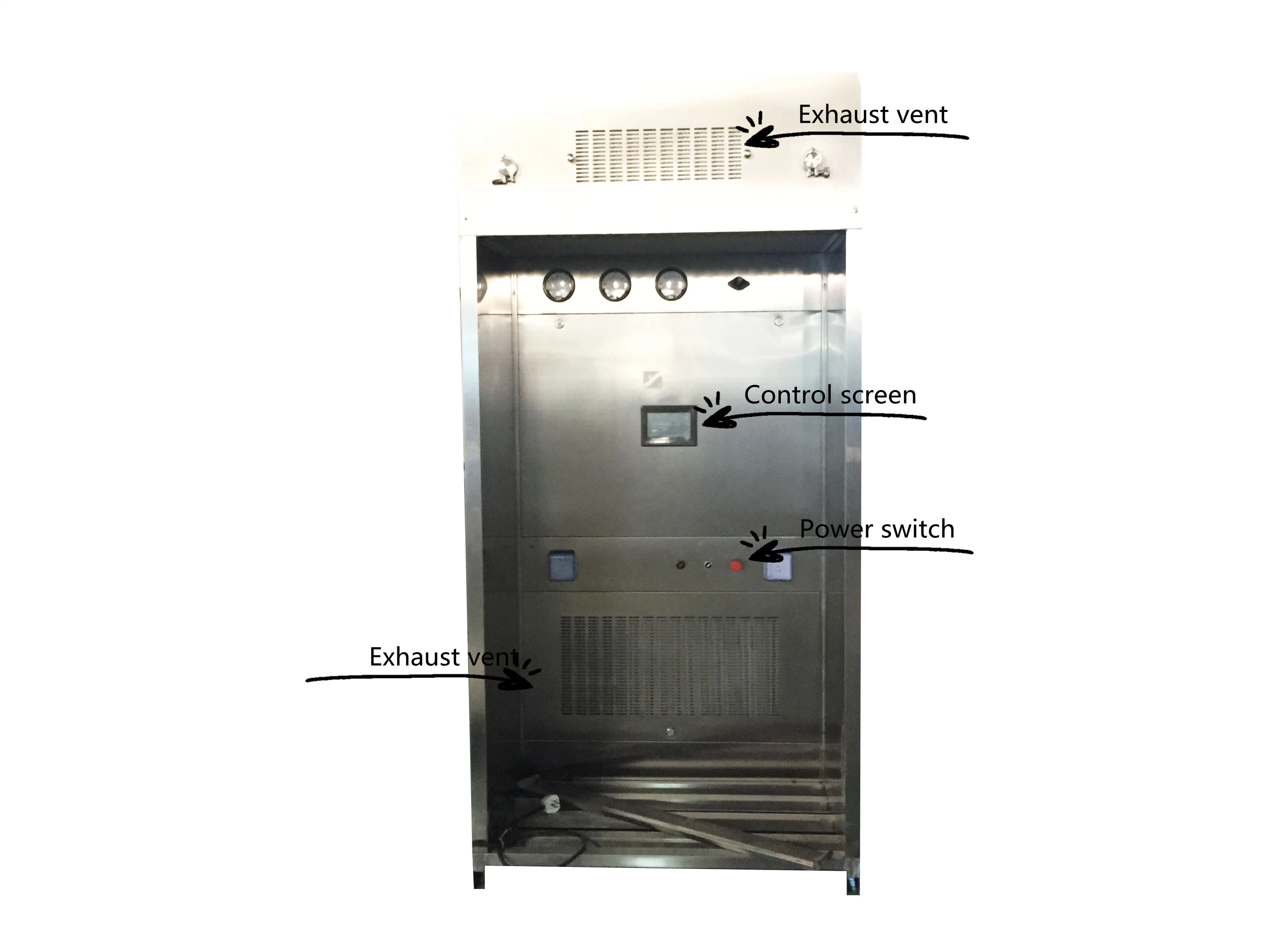 Bon prix en acier inoxydable 304 personnalisée Salle d'échantillons BPF Stand de pesée