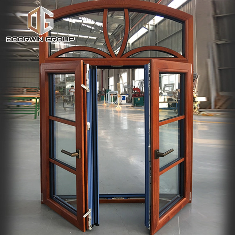 Australian Standard As2047 Custom Commercial Tempered Latest Designs Aluminum Clad Wood Casement Aluminium Profile Tilt and Turn Wooden Energy Efficient Windows