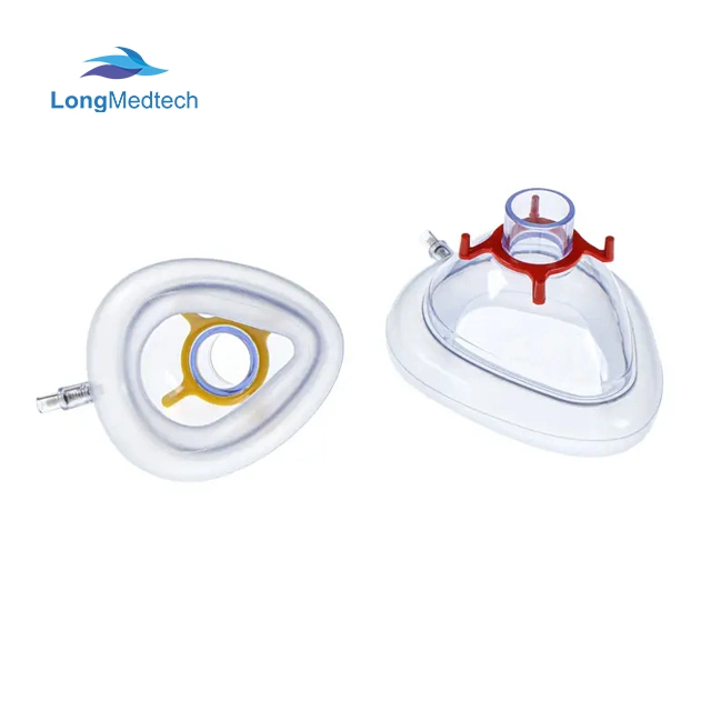 Disposable PVC Anesthesia Mask Medical Oxygen Mask