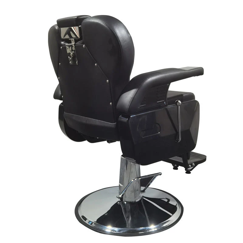 Heavy-Duty Black Customized High Quality Furniture Salon Beauty Barber Chair for Barber Shop