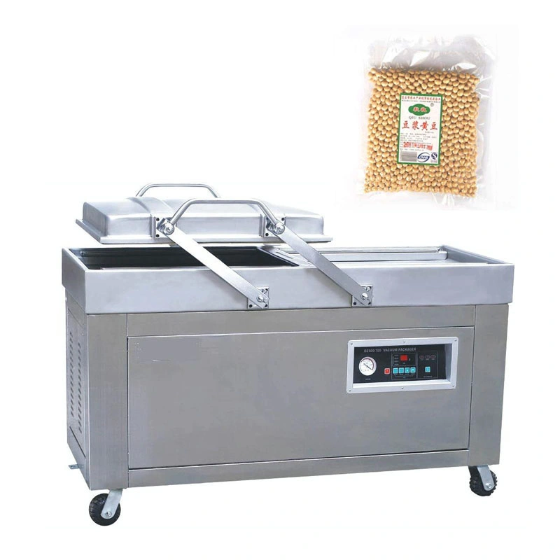 Automatic Soybean Food Vacuum Wrapp Packaging Machine