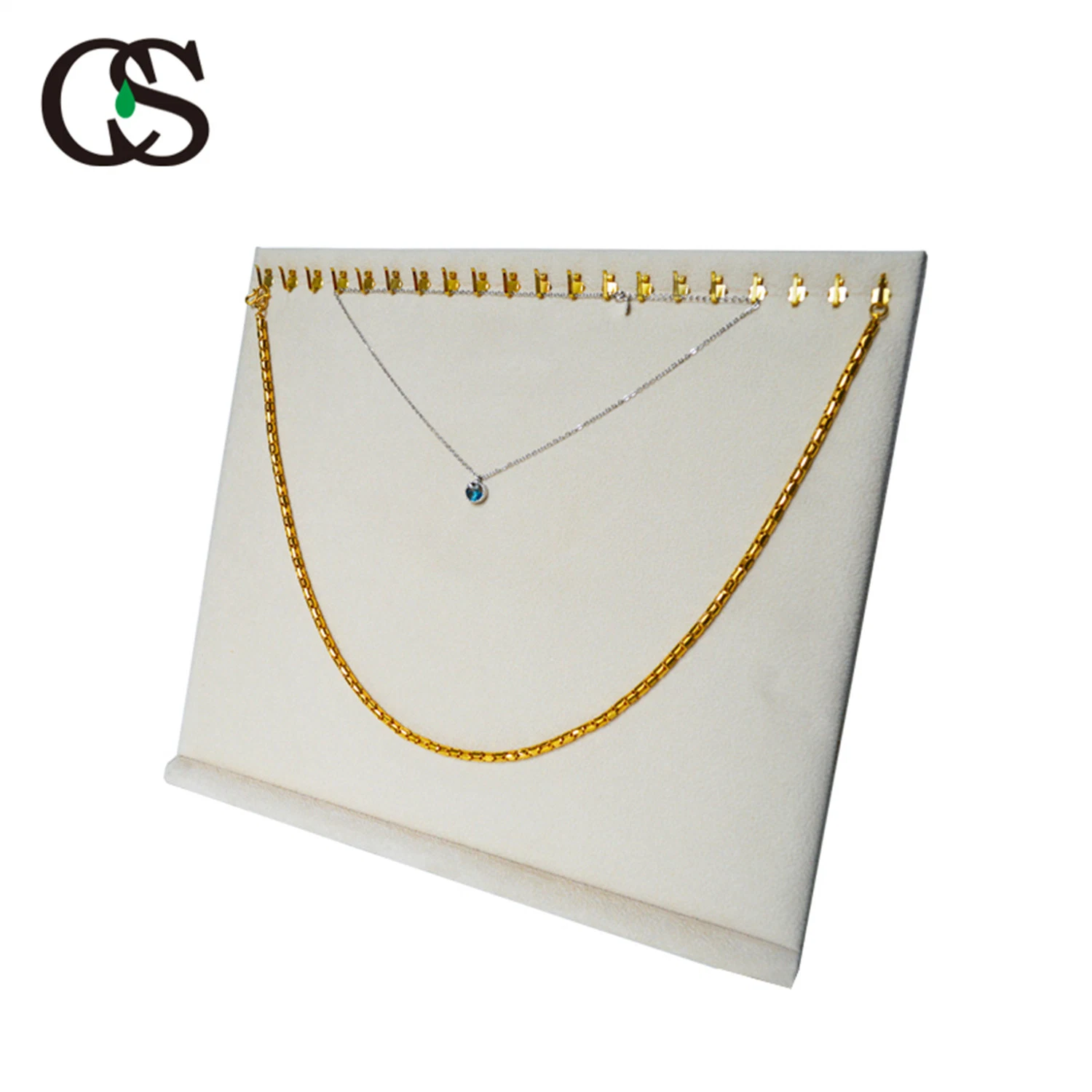 Wholesale/Supplier Custom Design PU Leather Velvet Metal Jewelry Necklace Pendant Bracelet Display