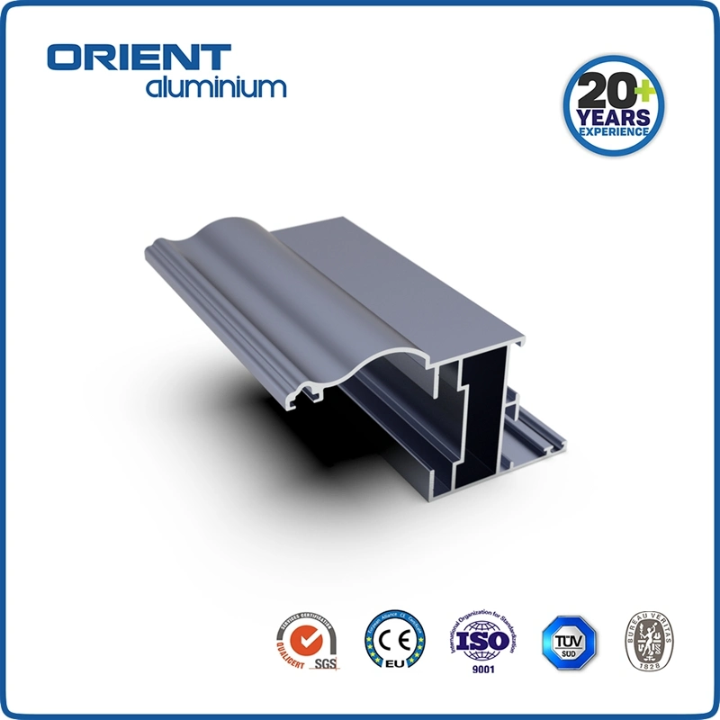 Aluminum Extrusion Profile with 6061/6063 T1-T5 Anodized for Construction