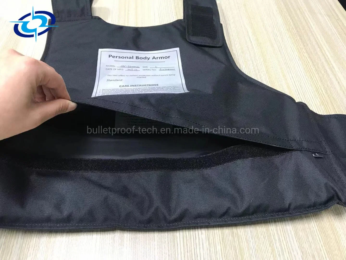 New Style Body Armor Aramid/PE Ballistic Vest Lightweight Nij Iiia Police Bulletproof Vest-34