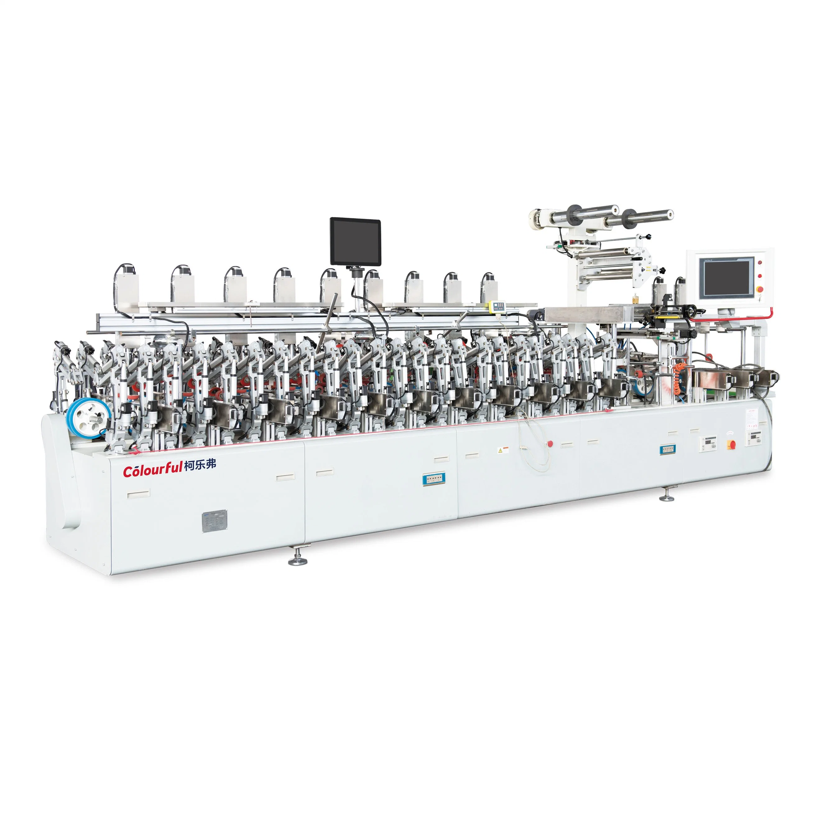 Hot Laminating Wrapping Full-Automatic Machine for Furniture Decoration Line