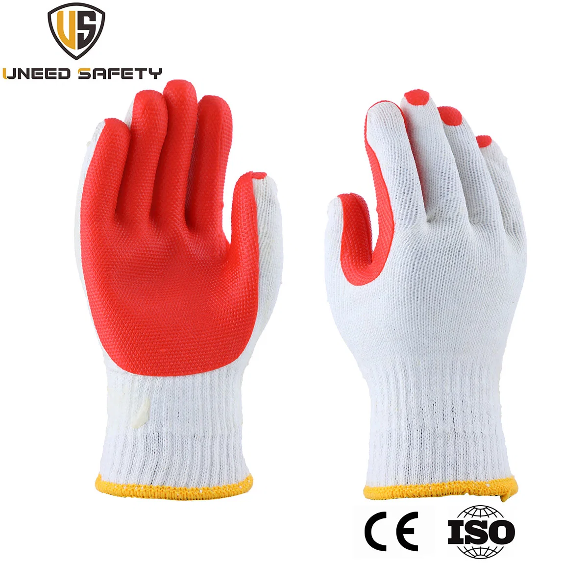 Laminated Rubber Coated Labor Protective Industrial Working Safety Gloves