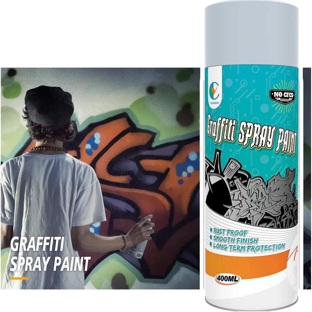 Muestra gratuita Aerosol 400mml Multi-Color Graffiti Spray Paint