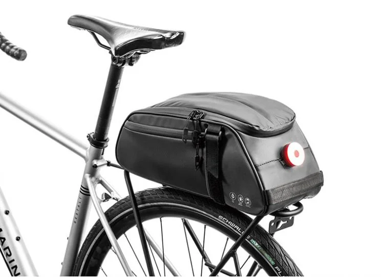 Joint soudé porte vélo Cyclisme siège à sec des sacs de queue de vélo sac de selle