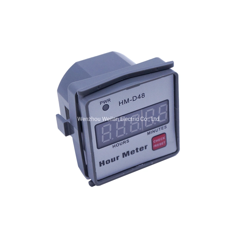 High quality/High cost performance Types of Hm-1AC220V Digital Hour Meter Hm-D48