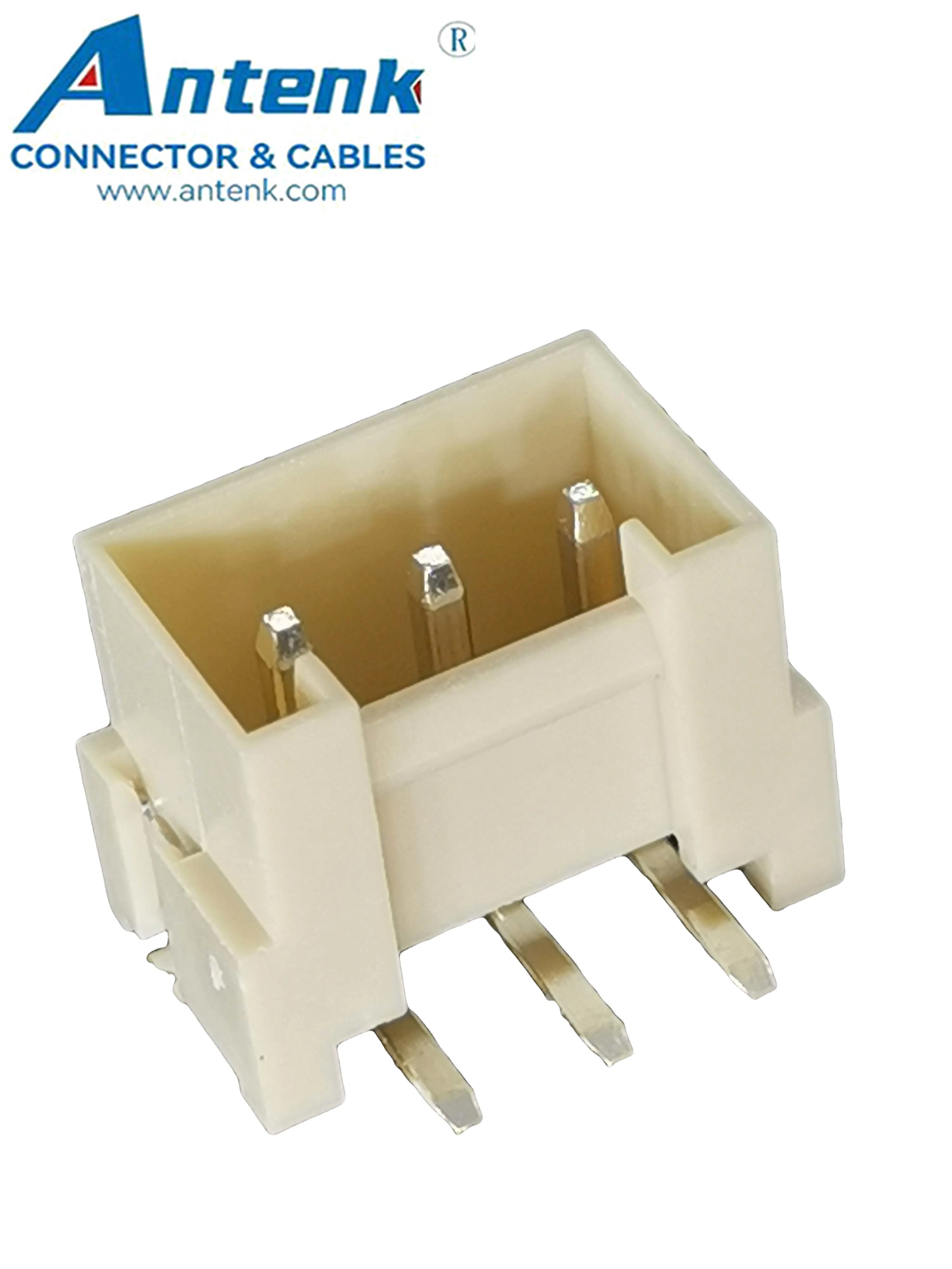 3 Pin Singel Row 3.96mm (. 156") Pitch 180&deg; /Vertical SMT Wafer Wire to Board Connector Circuit Board Connectors