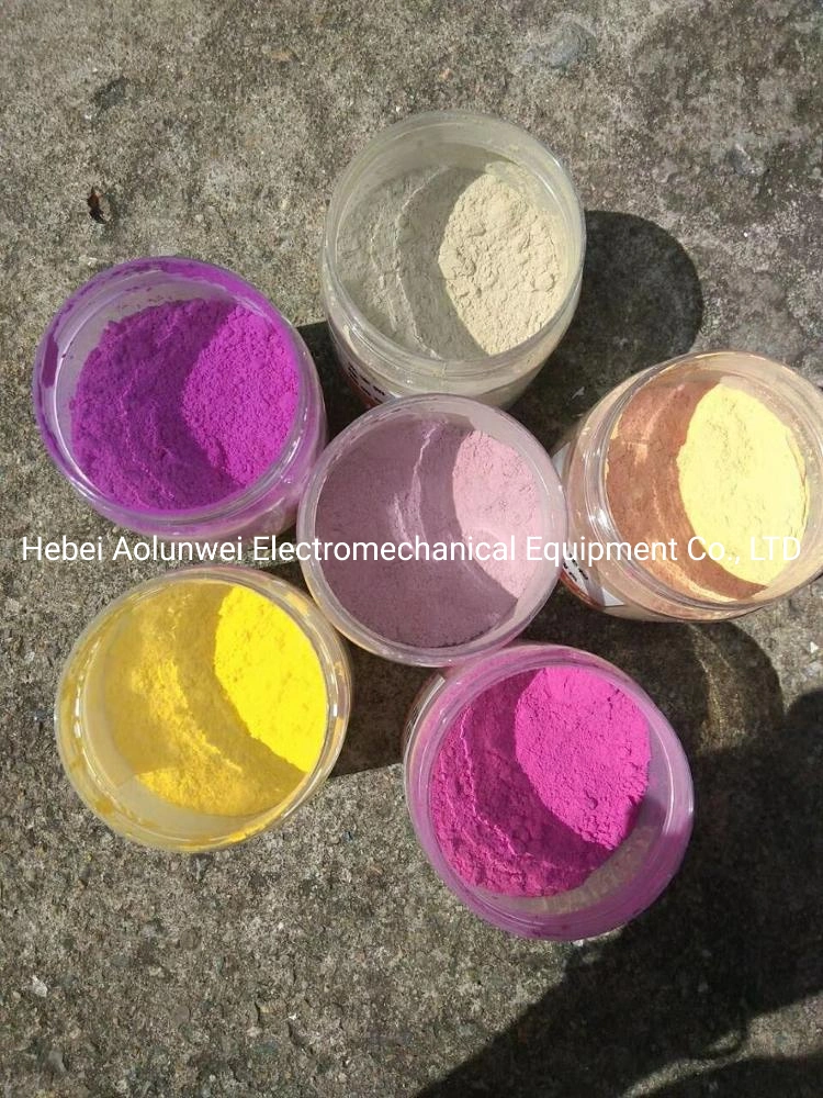 Pigmento inorgánico Non-Toxic fotocromáticos Powder Polvo para prendas de vestir