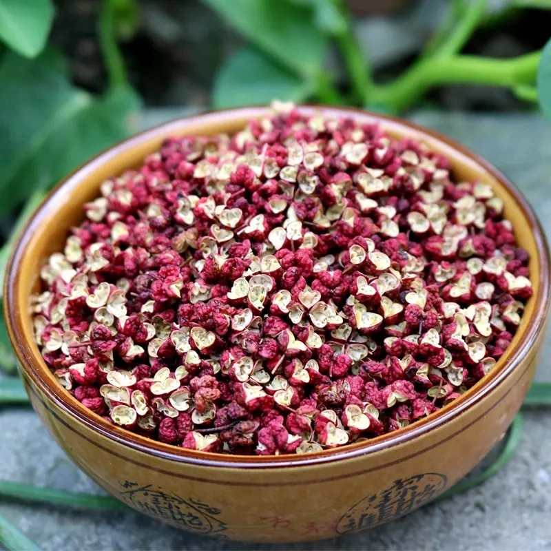 Rojo Seco Pimienta de Sichuan para alimentos pimienta negra con marca OEM Producto natural con ningún medicamento Venta caliente