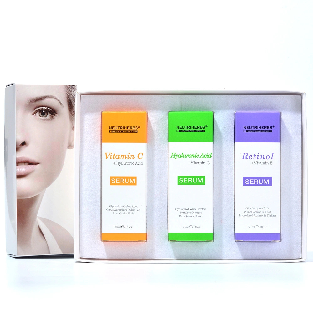 Top Selling Dermaroller Facial Jade Roller Skin Care Face Hyaluronic Serum Gift Set