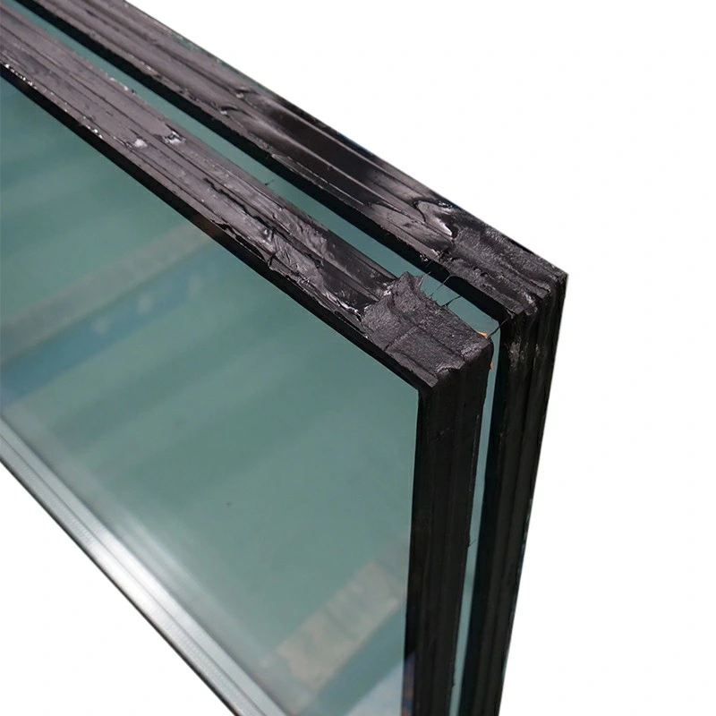 Tempered Insulated Glass 5+5mm 6mm 9mm Air Argon Aluminum Spacer Soundproof Double Glazing Window Glass Room Panels Greenhouse