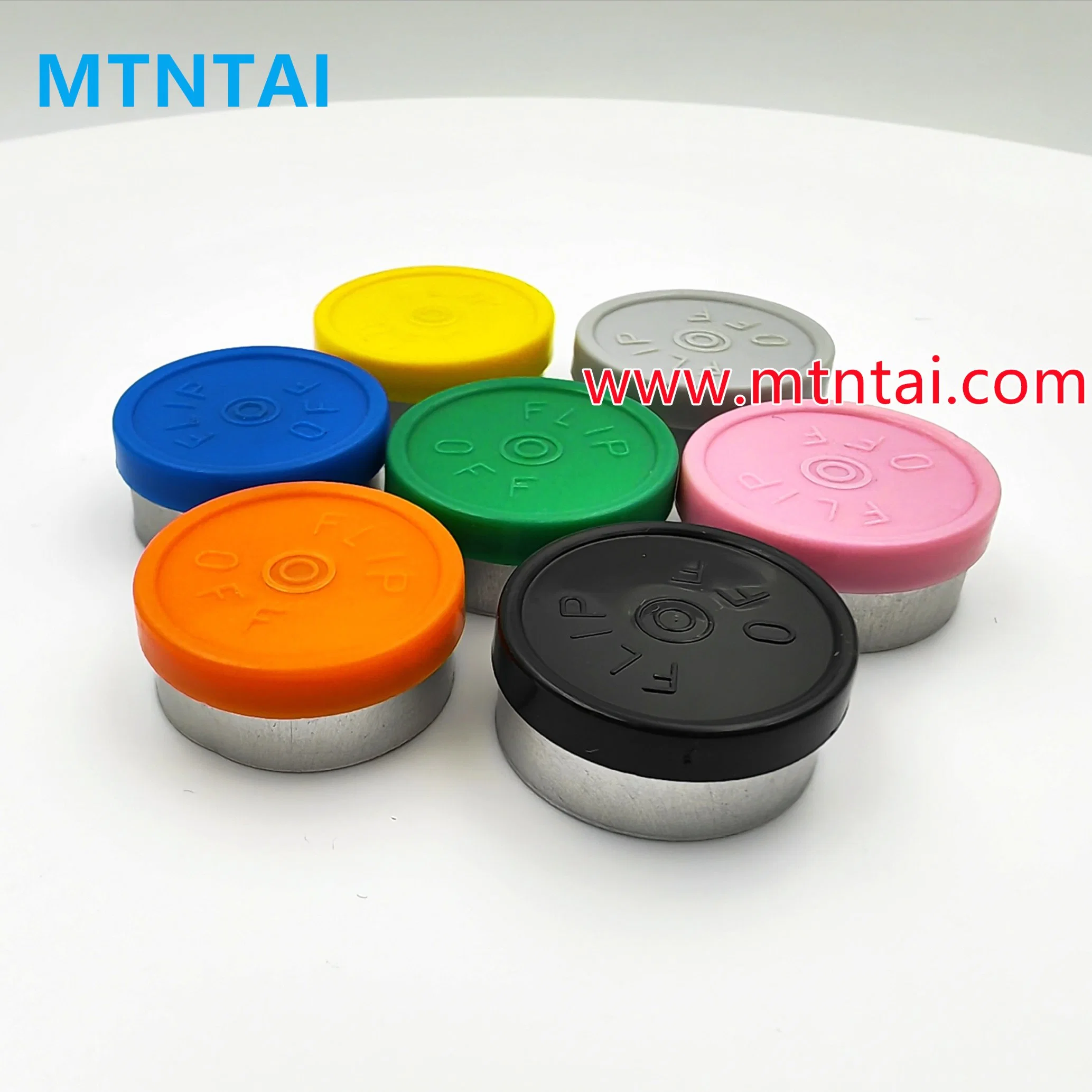 20mm Bottle Caps with Rough Surface and Plastic Edge/Medicine Bottle Lids