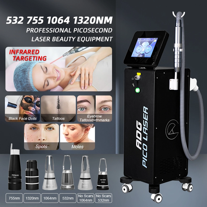 Heißer Verkauf Neue Carbon Peel Laser-Gerät Gesicht Haut Verjüngung Pico Laser Tattoo Entfernung Beauty Salon Maschine