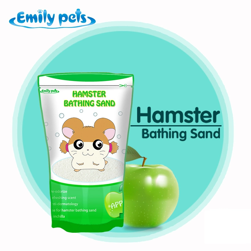 Emily Hamster de Estimação Areia Balneares Produtos Pet com aroma de menta