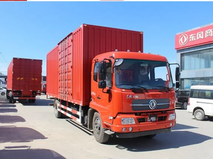Dongfeng Hot Sale Cargo Box Truck Lorry Truck General Cargo Truck