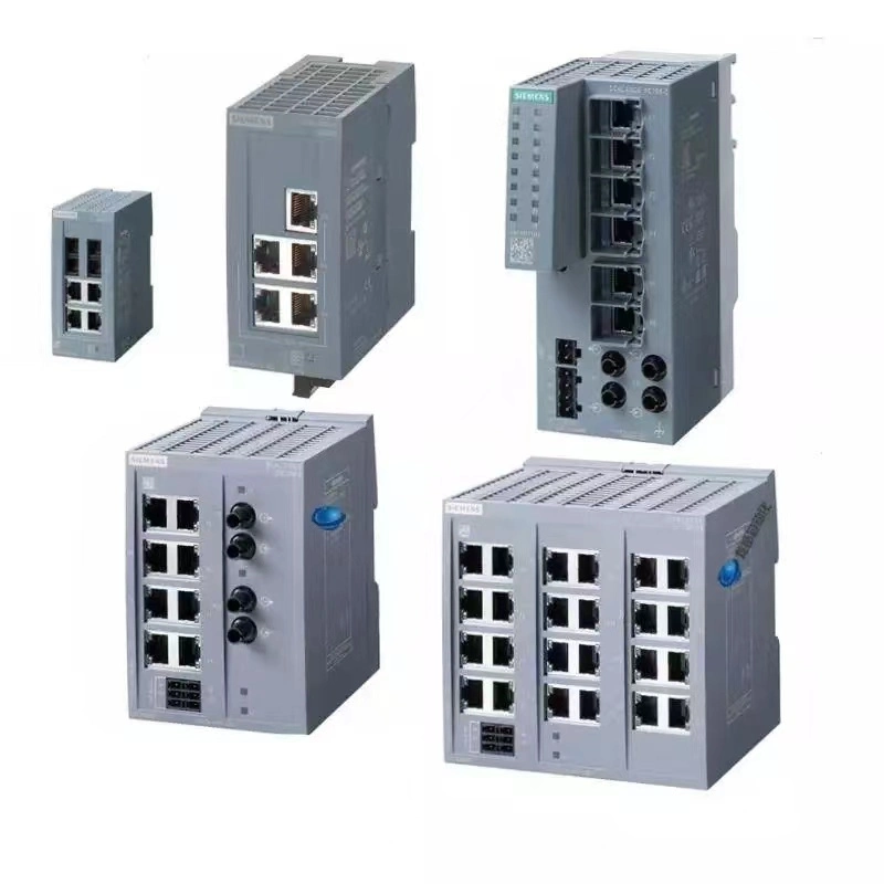 Conmutador Siemens 6gk5008-0ga10-1ab2 Control industrial de RJ45 puertos