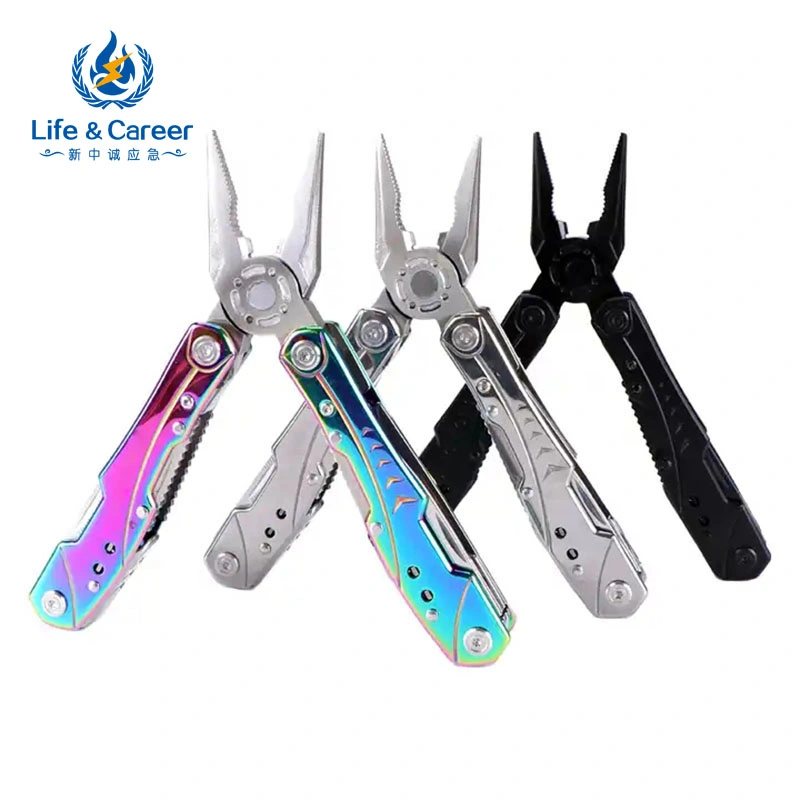 High quality/High cost performance  Foldable Multifunction Pliers Hand Tool Outdoor Camping Pliers Multi Tools