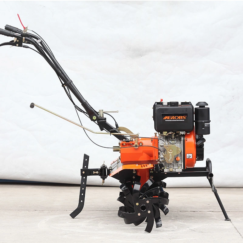 Multi-Functional 10HP Aerobs Diesel Power Weeder Power Tiller Cultivator