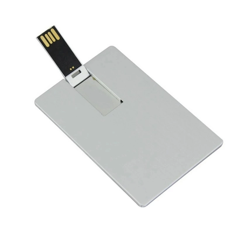 Logo laser carte de crédit clé USB carte mémoire 2 g. 4G 8 g 16 g 32 g.