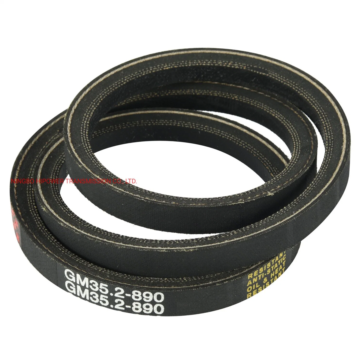 Aramid Motorcycle Auto Rubber Belt Transmission Parts for Car Raw Edged Cogged V Belt