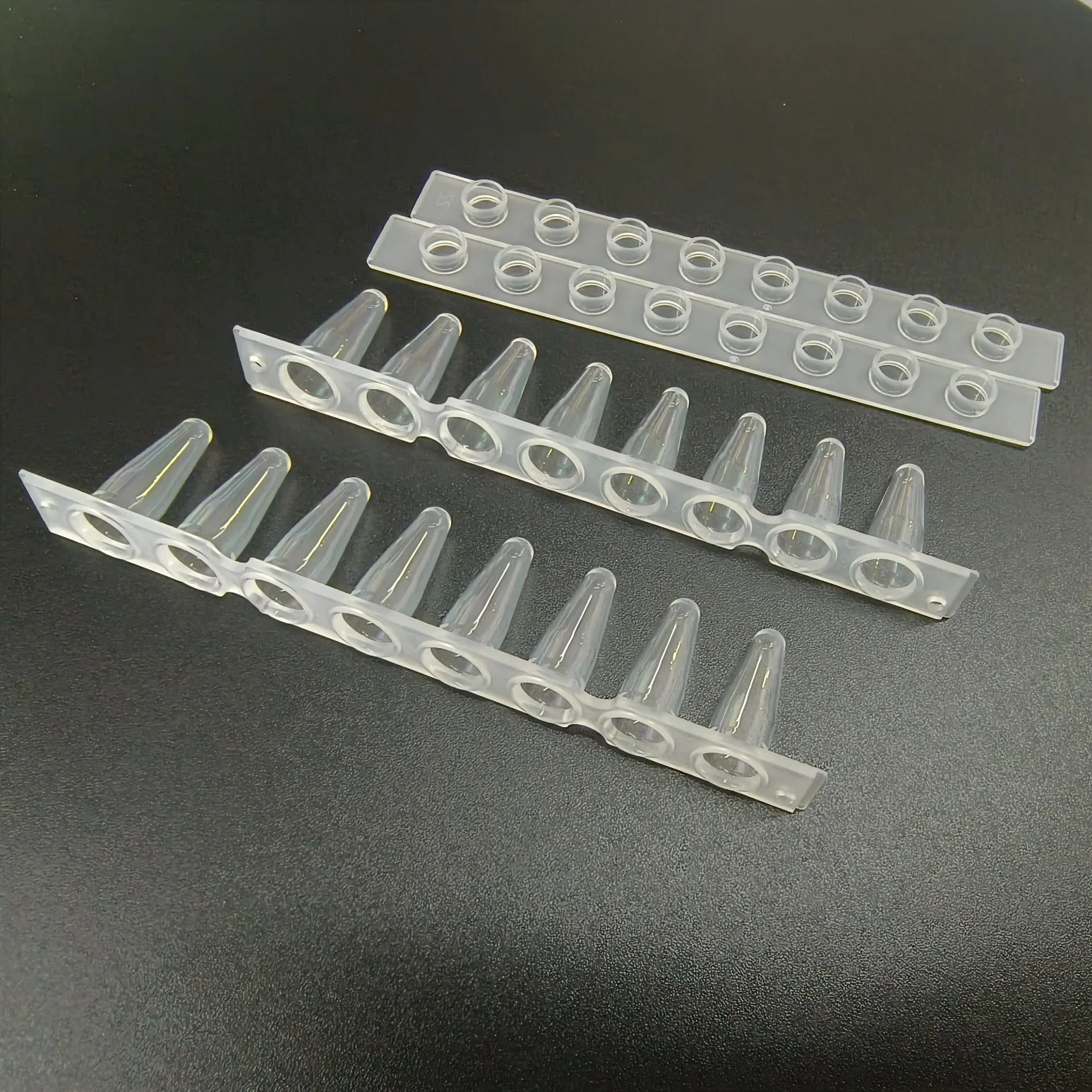 0,1ml 0,2ml tubos de PCR estériles de pared fina para uso en laboratorio