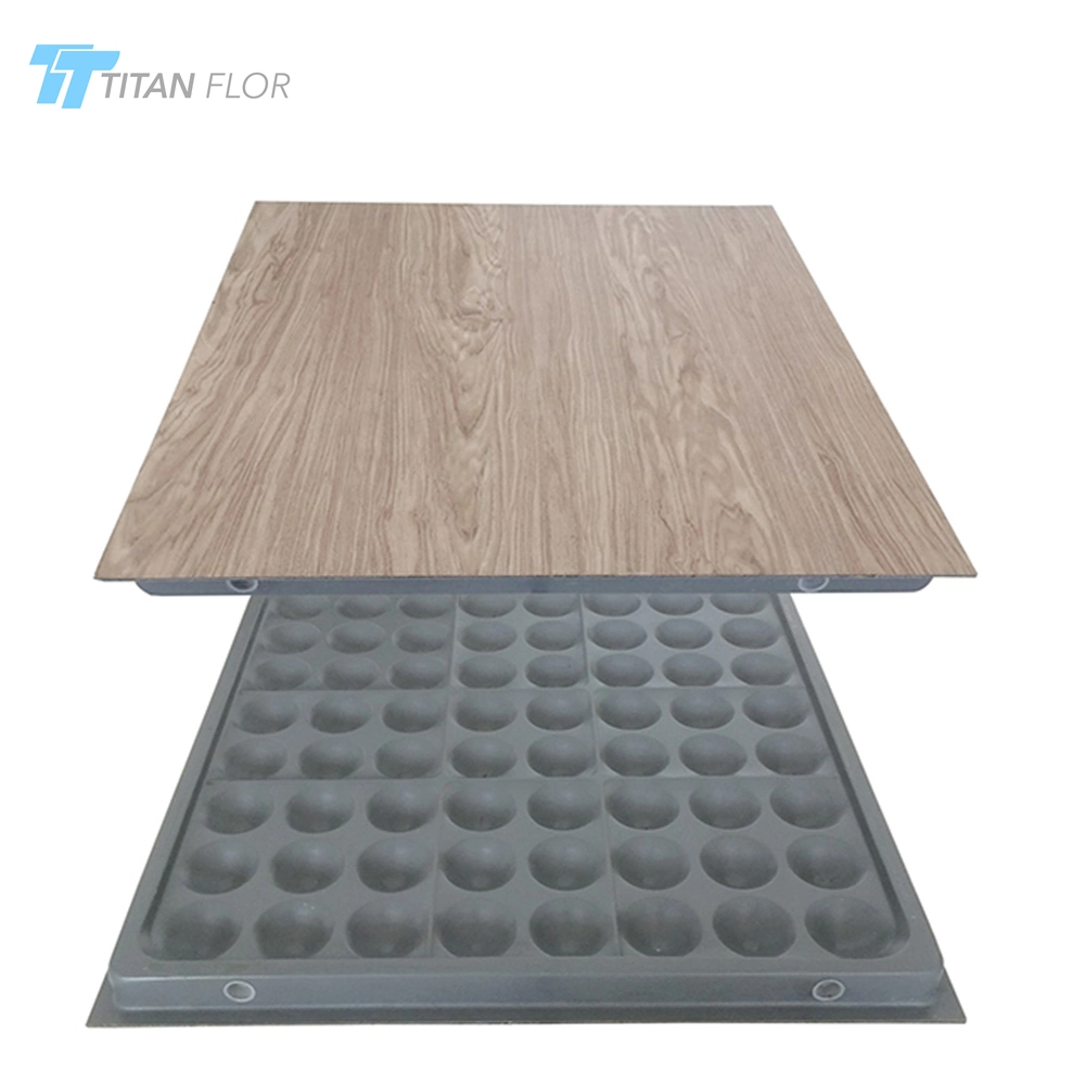 Well Design Wood Pattern Access Floor Raised System