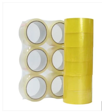 Carton Sealing Tape Packing Adhesive Transparent Clear Tape Self Adhesive Factory Produce Disaocunt Price Best Quality