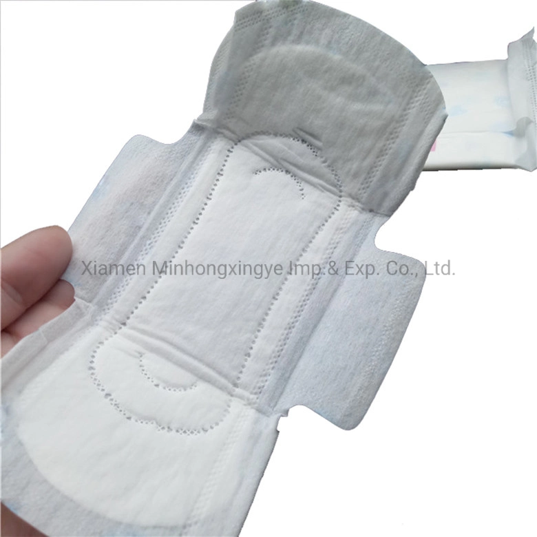 Biodegradable Corn and Bamboo Fiber Natural Sanitary Napkins Mentol Cooling Women's Girls' Pads