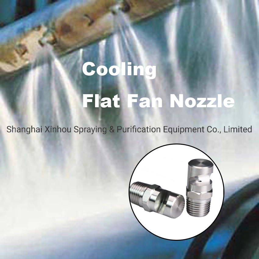 Stainless Steel Flat Fan Spray High Deflection Fan Nozzle for Car Washing
