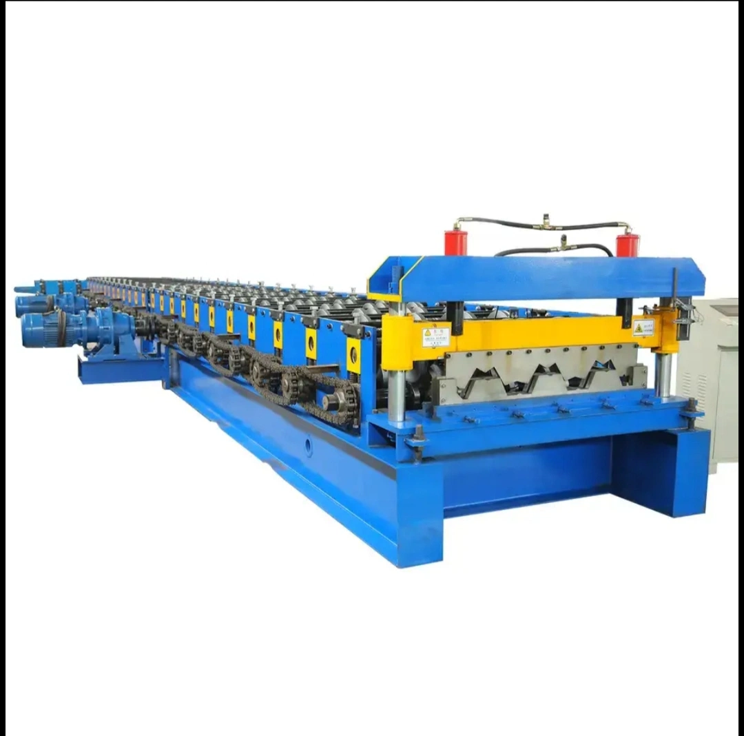 Long Service Floor Deck Profile Making Corrugated Roof Sheet Roll Forming Machine