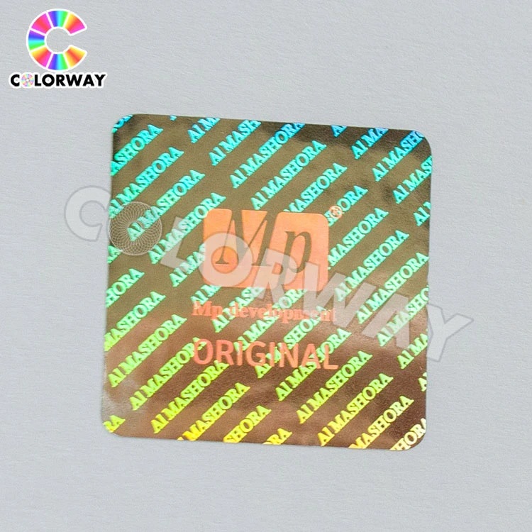 Custom High quality/High cost performance Cheap Security Adhesive Hologram Sticker