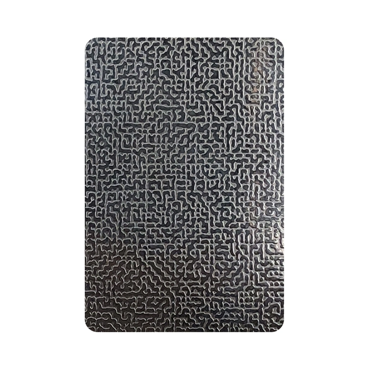 Decorative Stainless Steel Wall Panel Decor 304 Stamping Embossed Stainless Steel Sheet Plate