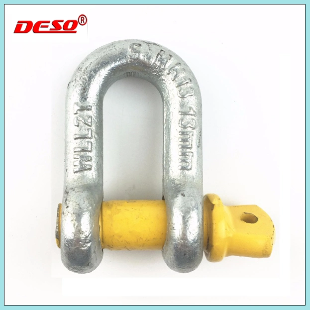 Steel Galvanized G210 Bolt Type Anchor Shackle for Rigging