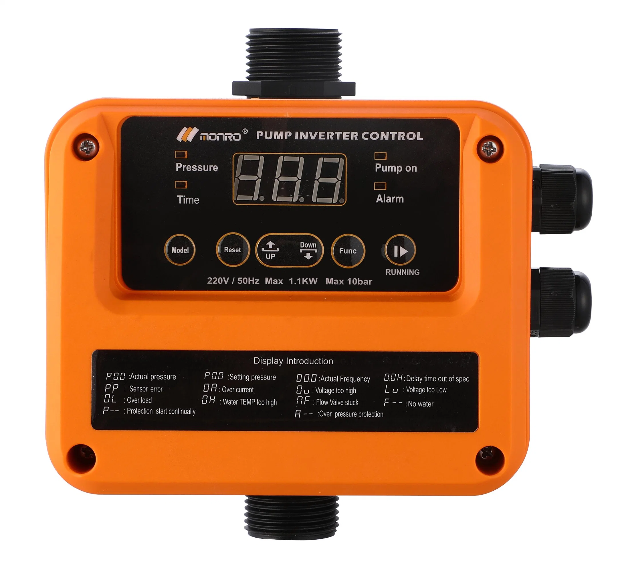 Monro New Design Intelligent Inverter Pump Control with Over Current Protection