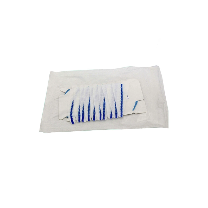 China Manufacturer Surgical Neuro Pad Sterile Neuro Patties with X-ray Detective Thread