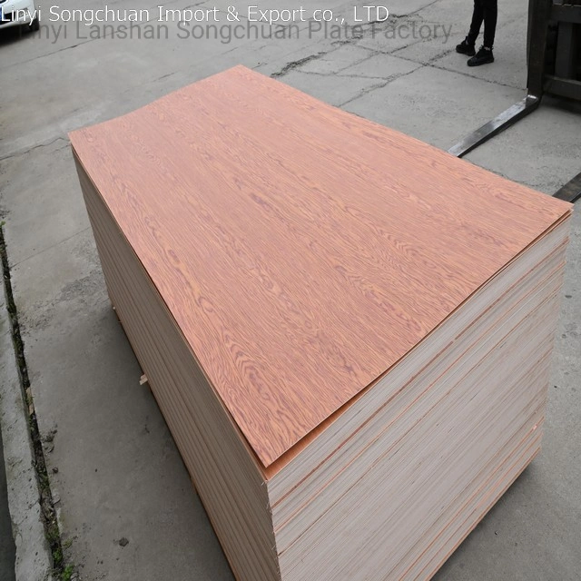 Promotional E1 Formaldehyde Emission Standard Commercial Okoume Veneer Plywood