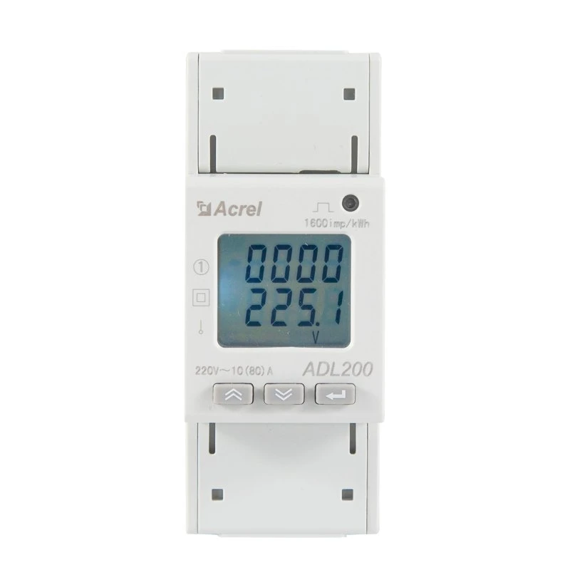 Adl200 DIN Rail RS485 AC Single Phase Digital Energy Meter for Telecom Base Stations and AC Charging Piles