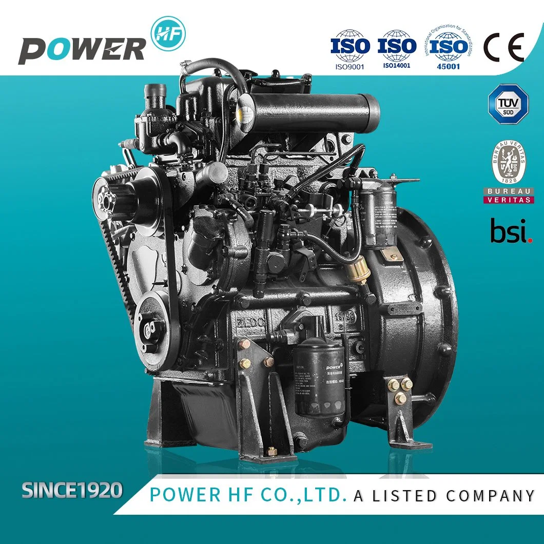 Dos/turboalimentado de cuatro cilindros refrigerado por agua de motores Diesel Grupos Electrógenos