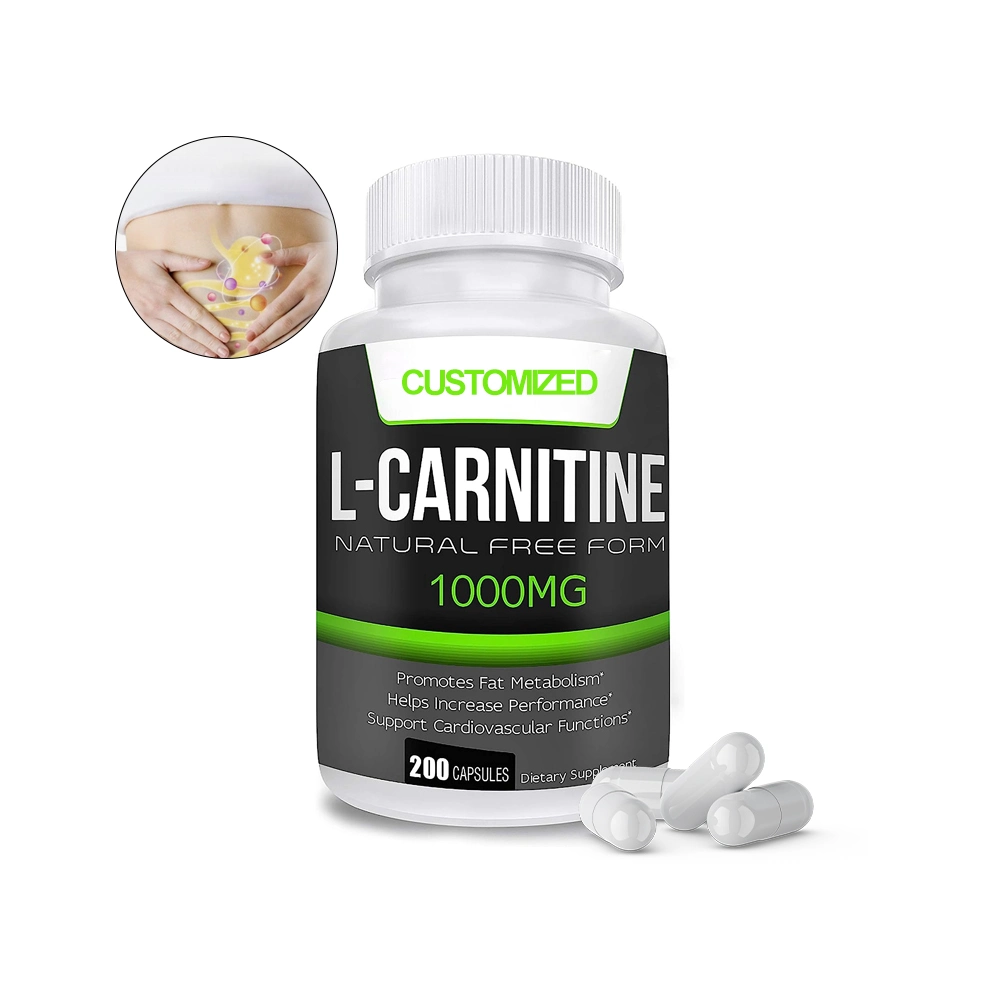 La construcción de músculo OEM &amp; Fat Burner Vegan acetil-L Carnitina cápsulas