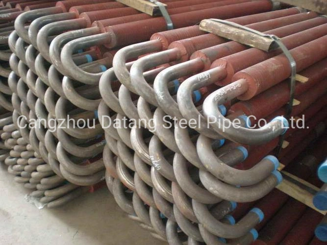 220V 1.5kw Heating Pipe U Type Finned Electric Heat Pipe, Extruded Finned Tube