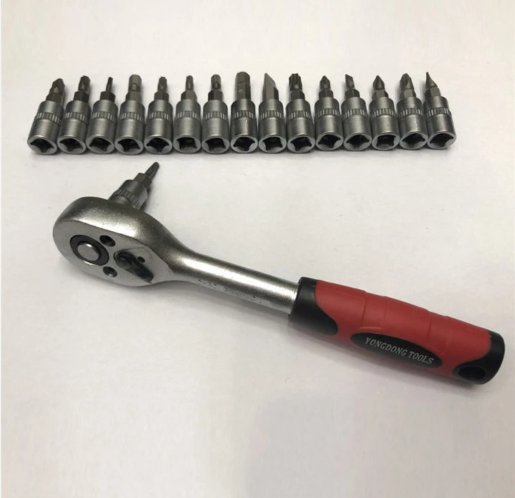 84pcs CRV combinés d'Outils Clé à douille de cliquet définit pour la réparation automobile