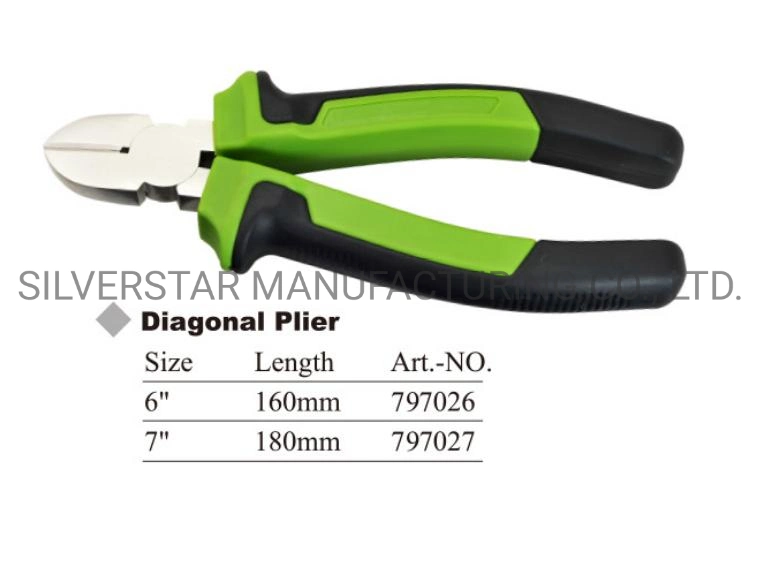 Wire Stripper Pliers/Hand Tools/ Carbon Steel, CRV, PVC/TPR Handles/797