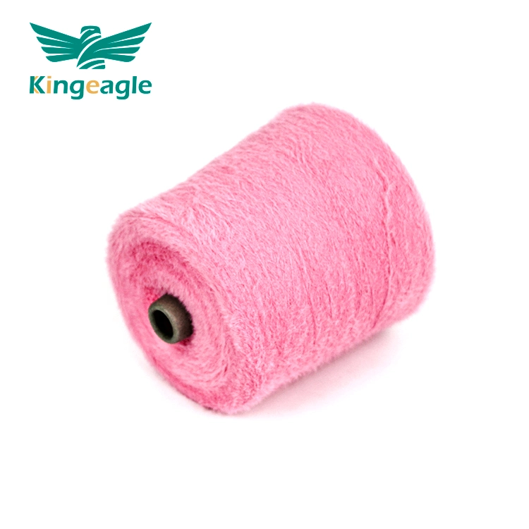 Mayorista/Proveedor Kingeagle Classic teñido de rosa, la moda de visón de pestañas de plumas de hilo de nylon
